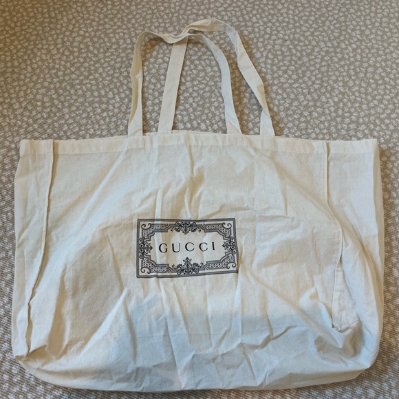 Gucci cotton tote bag. - Picture 2 of 2